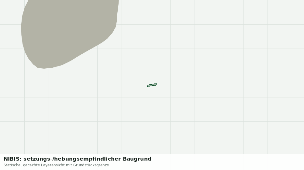 Statische Kartenansicht: NIBIS: setzungs-/hebungsempfindlicher Baugrund