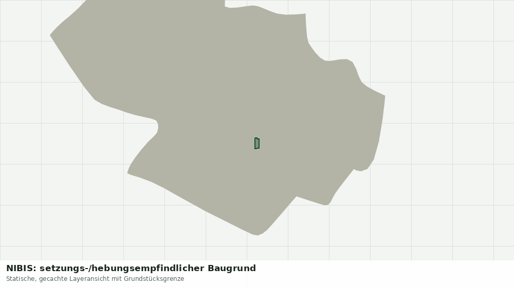 Statische Kartenansicht: NIBIS: setzungs-/hebungsempfindlicher Baugrund