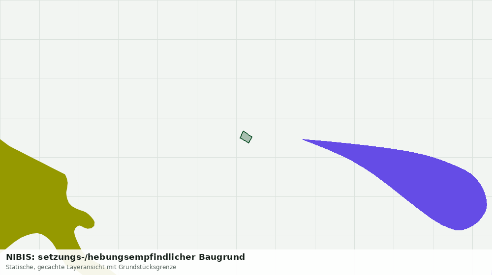 Statische Kartenansicht: NIBIS: setzungs-/hebungsempfindlicher Baugrund