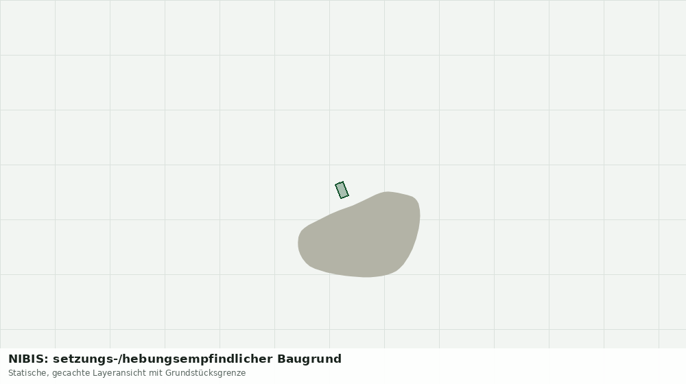 Statische Kartenansicht: NIBIS: setzungs-/hebungsempfindlicher Baugrund