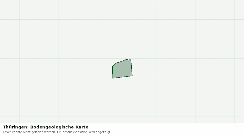Statische Kartenansicht: Thüringen: Bodengeologische Karte