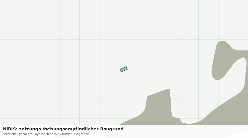 Statische Kartenansicht: NIBIS: setzungs-/hebungsempfindlicher Baugrund