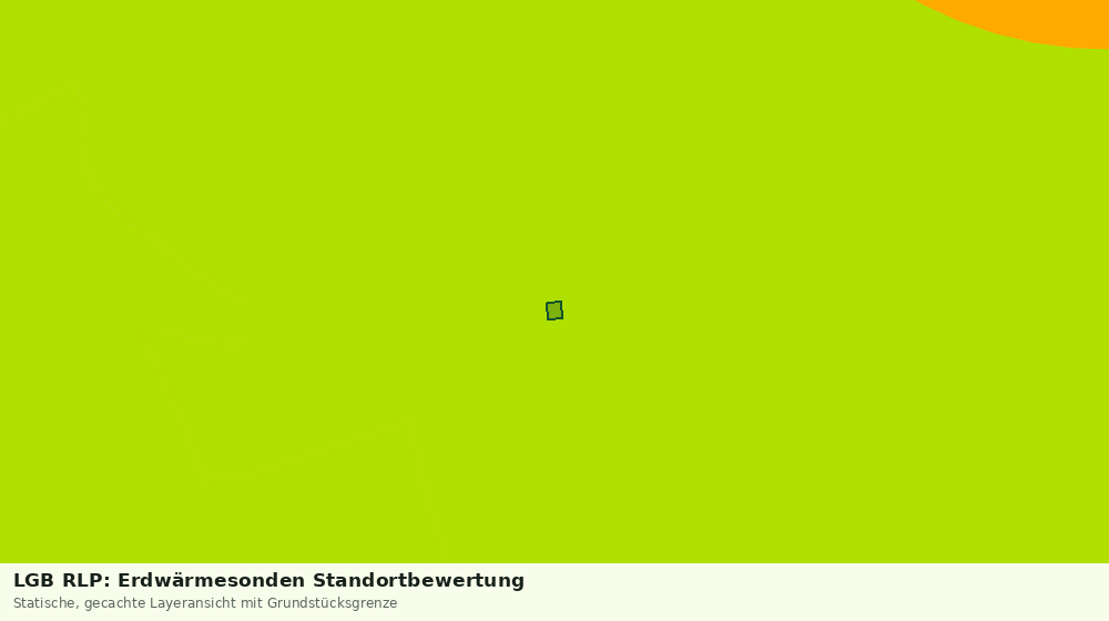 Statische Kartenansicht: LGB RLP: Erdwärmesonden Standortbewertung