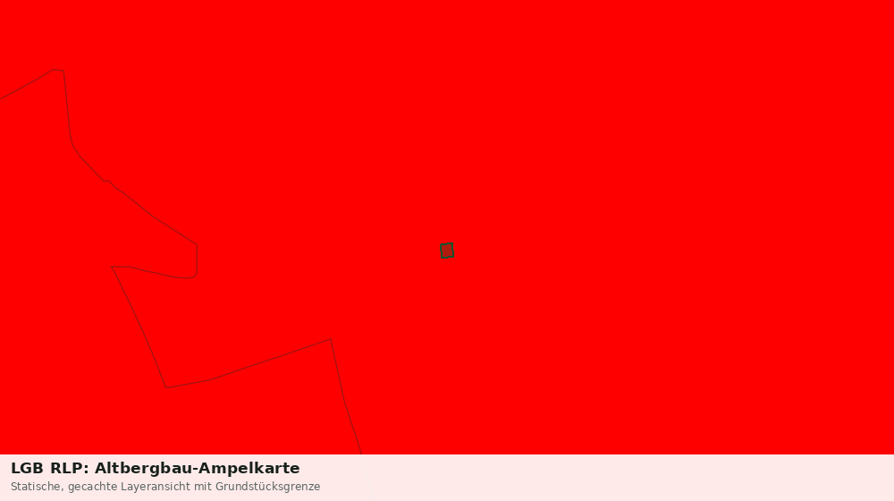 Statische Kartenansicht: LGB RLP: Altbergbau-Ampelkarte