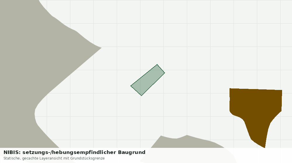 Statische Kartenansicht: NIBIS: setzungs-/hebungsempfindlicher Baugrund