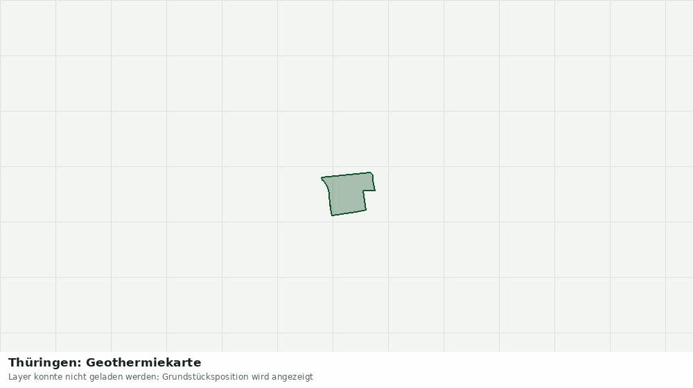 Statische Kartenansicht: Thüringen: Geothermiekarte