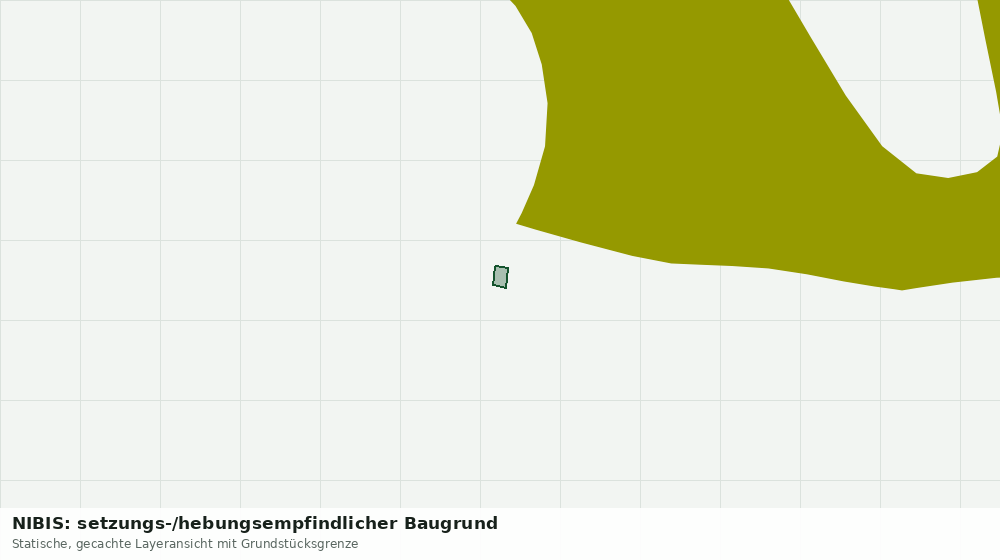 Statische Kartenansicht: NIBIS: setzungs-/hebungsempfindlicher Baugrund