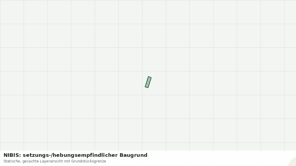 Statische Kartenansicht: NIBIS: setzungs-/hebungsempfindlicher Baugrund