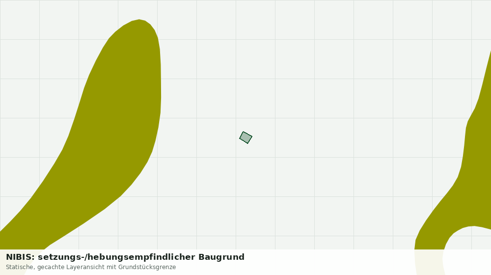 Statische Kartenansicht: NIBIS: setzungs-/hebungsempfindlicher Baugrund