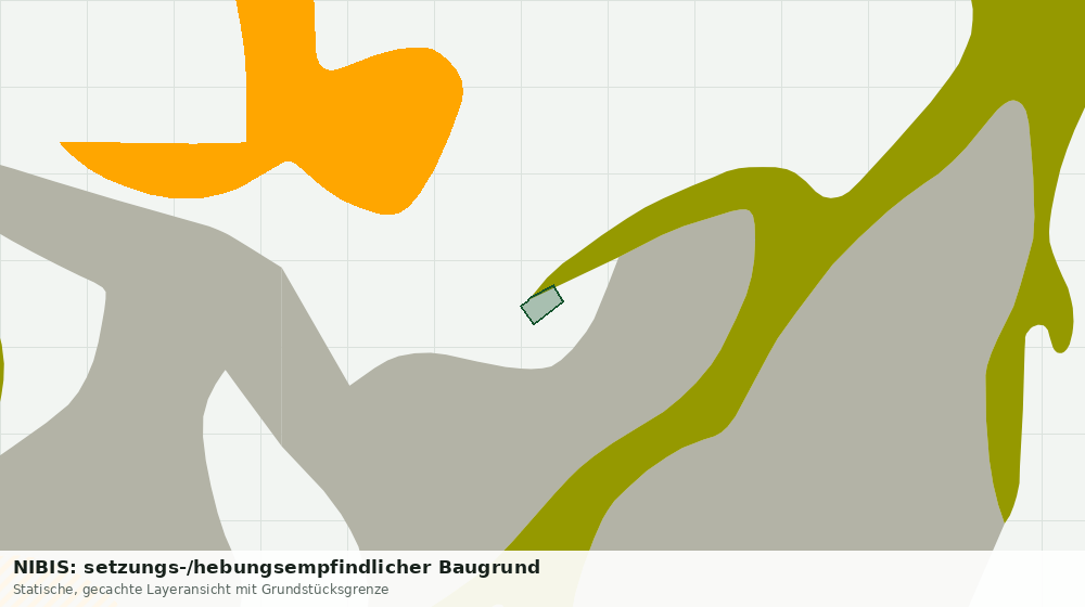 Statische Kartenansicht: NIBIS: setzungs-/hebungsempfindlicher Baugrund