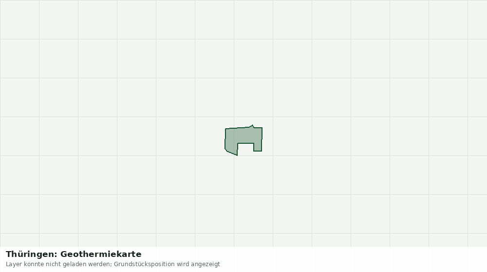 Statische Kartenansicht: Thüringen: Geothermiekarte