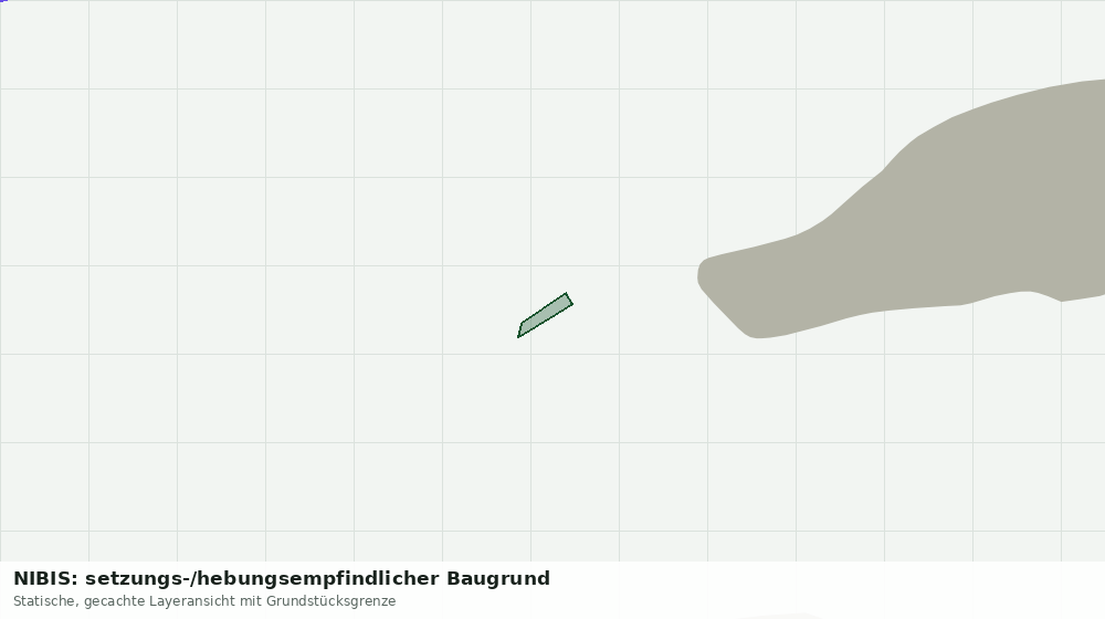 Statische Kartenansicht: NIBIS: setzungs-/hebungsempfindlicher Baugrund