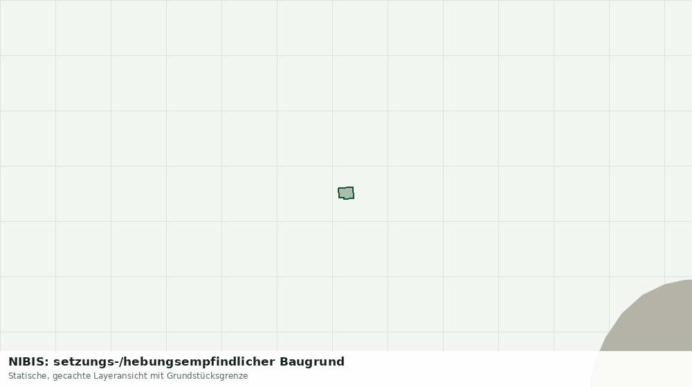 Statische Kartenansicht: NIBIS: setzungs-/hebungsempfindlicher Baugrund