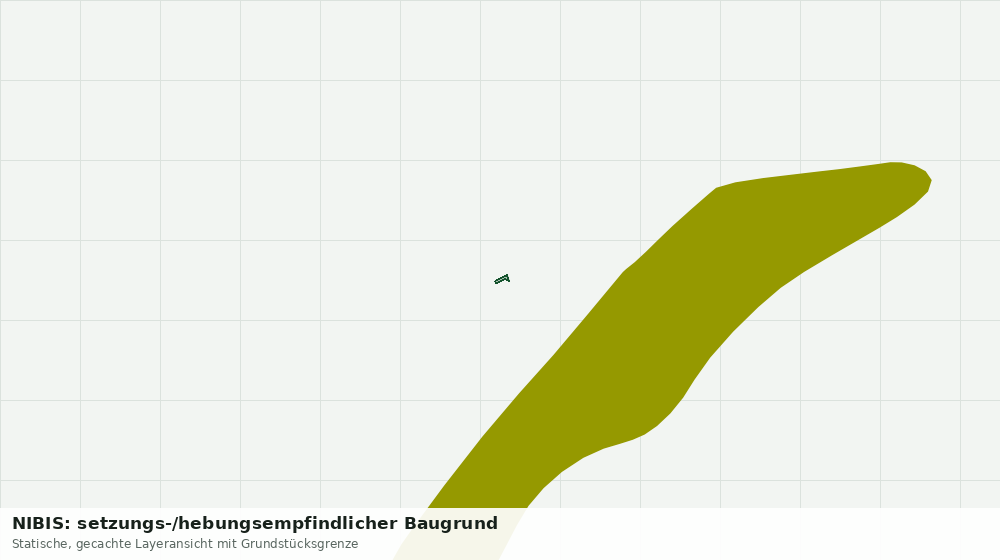 Statische Kartenansicht: NIBIS: setzungs-/hebungsempfindlicher Baugrund