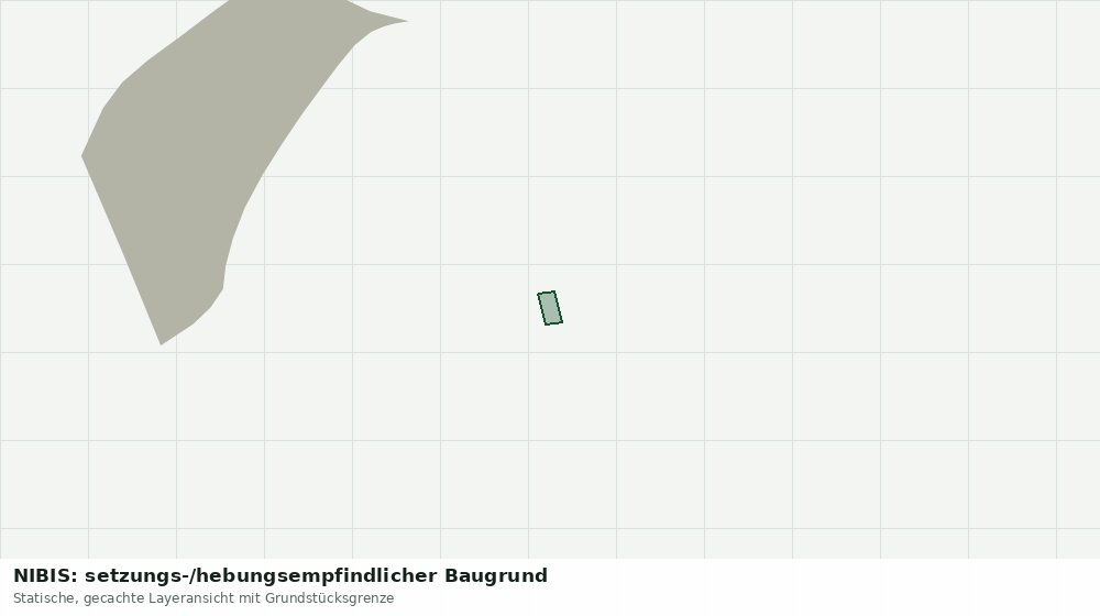 Statische Kartenansicht: NIBIS: setzungs-/hebungsempfindlicher Baugrund