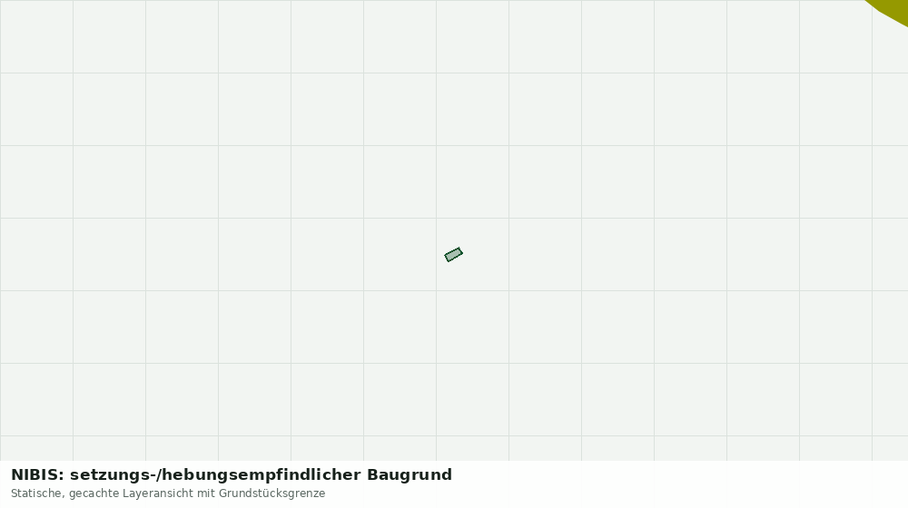 Statische Kartenansicht: NIBIS: setzungs-/hebungsempfindlicher Baugrund