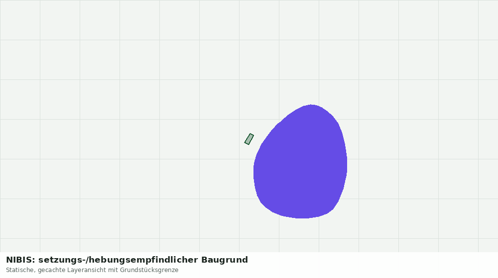 Statische Kartenansicht: NIBIS: setzungs-/hebungsempfindlicher Baugrund