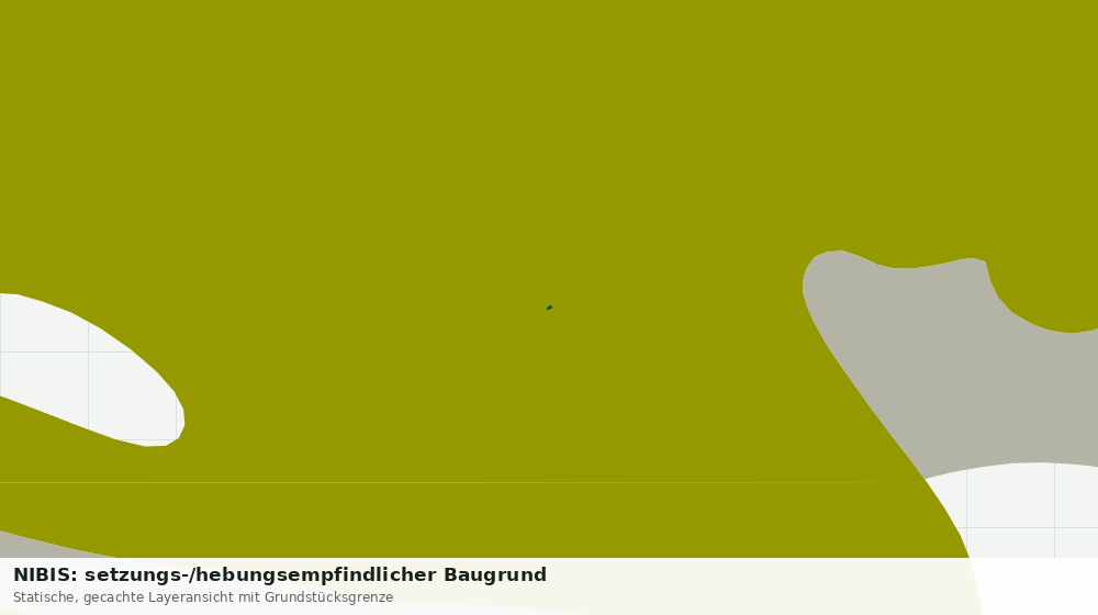 Statische Kartenansicht: NIBIS: setzungs-/hebungsempfindlicher Baugrund