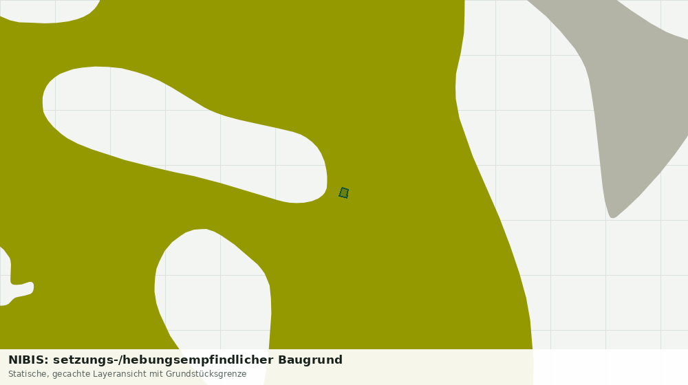 Statische Kartenansicht: NIBIS: setzungs-/hebungsempfindlicher Baugrund