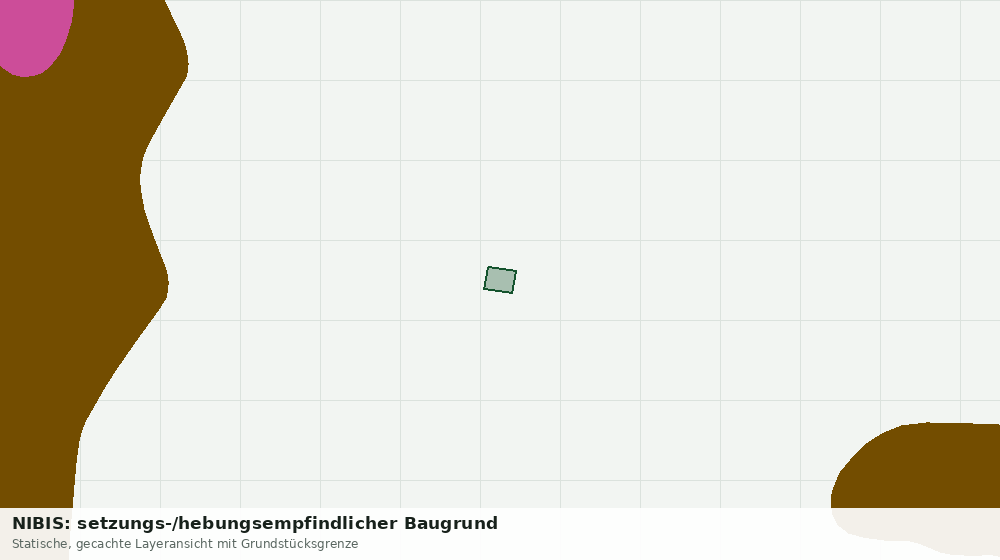 Statische Kartenansicht: NIBIS: setzungs-/hebungsempfindlicher Baugrund