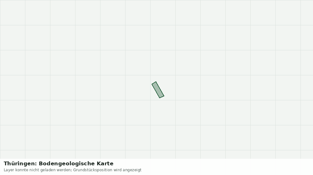 Statische Kartenansicht: Thüringen: Bodengeologische Karte