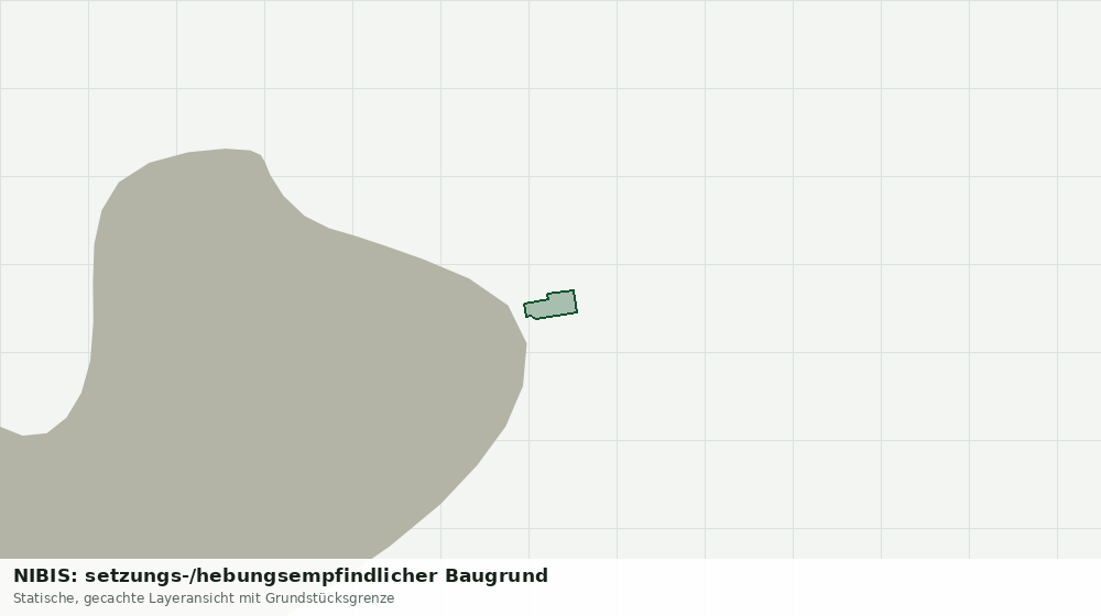 Statische Kartenansicht: NIBIS: setzungs-/hebungsempfindlicher Baugrund