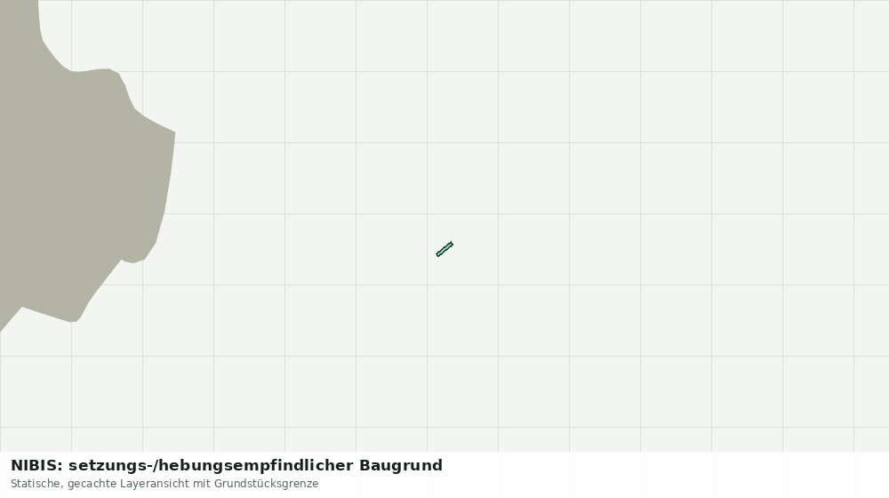 Statische Kartenansicht: NIBIS: setzungs-/hebungsempfindlicher Baugrund