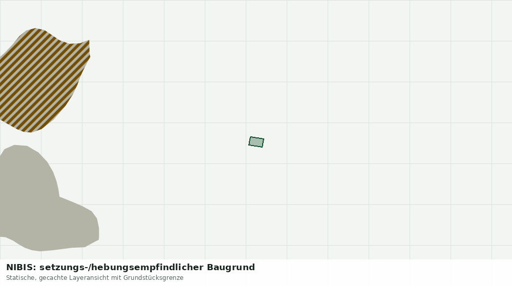 Statische Kartenansicht: NIBIS: setzungs-/hebungsempfindlicher Baugrund
