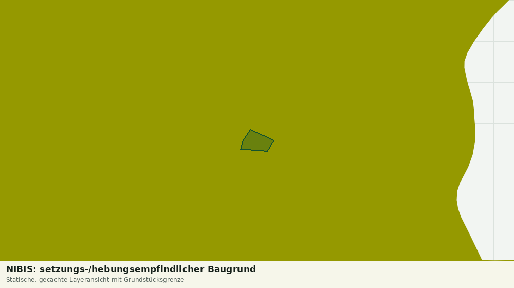 Statische Kartenansicht: NIBIS: setzungs-/hebungsempfindlicher Baugrund