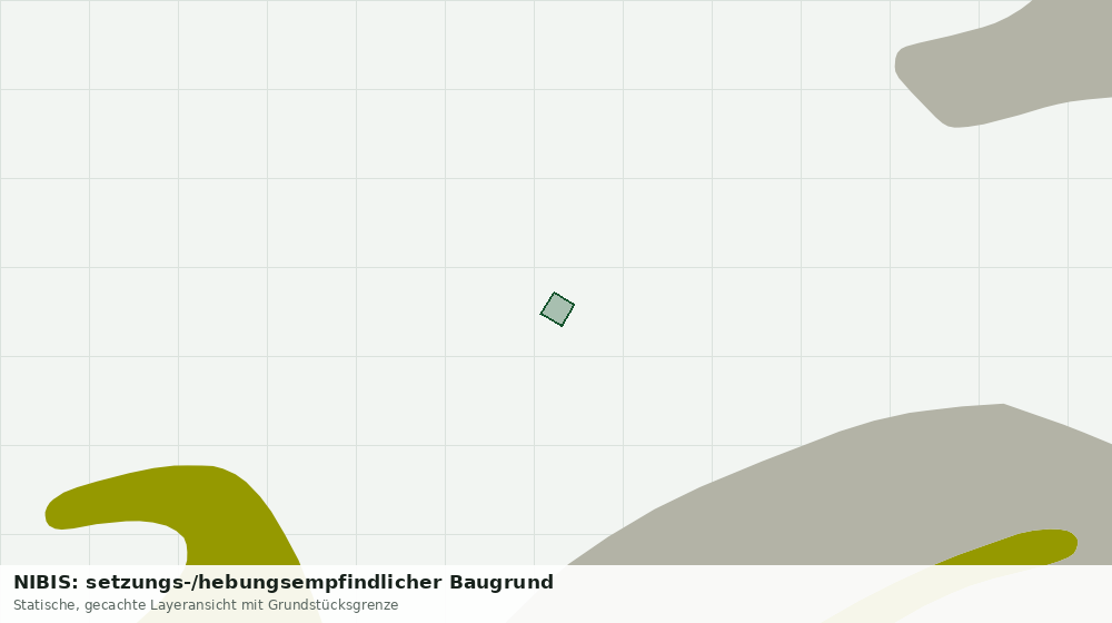 Statische Kartenansicht: NIBIS: setzungs-/hebungsempfindlicher Baugrund