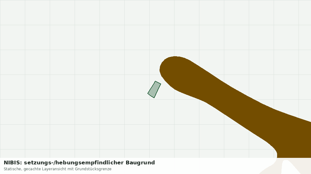 Statische Kartenansicht: NIBIS: setzungs-/hebungsempfindlicher Baugrund