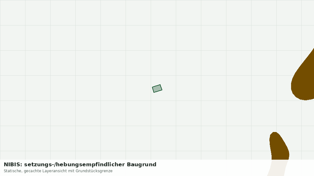 Statische Kartenansicht: NIBIS: setzungs-/hebungsempfindlicher Baugrund
