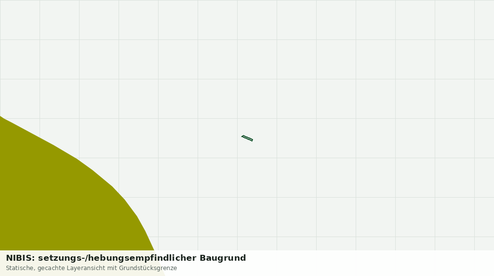 Statische Kartenansicht: NIBIS: setzungs-/hebungsempfindlicher Baugrund