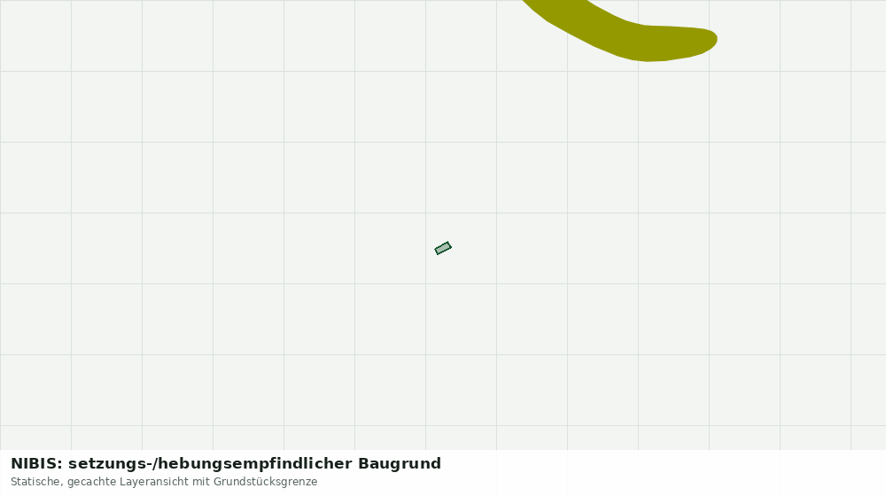 Statische Kartenansicht: NIBIS: setzungs-/hebungsempfindlicher Baugrund