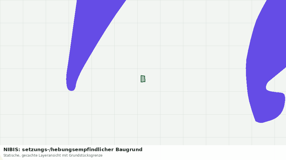 Statische Kartenansicht: NIBIS: setzungs-/hebungsempfindlicher Baugrund