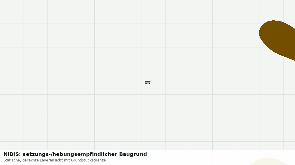 Statische Kartenansicht: NIBIS: setzungs-/hebungsempfindlicher Baugrund