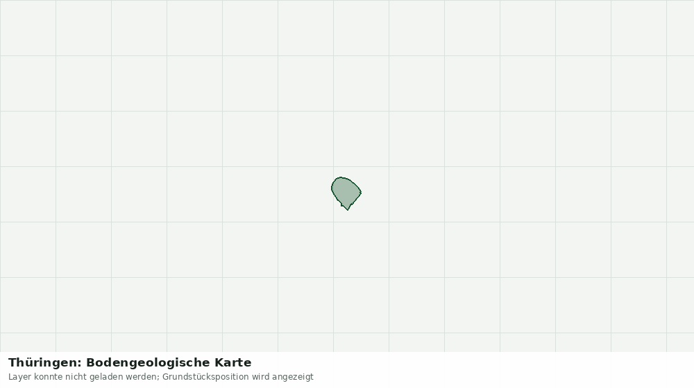 Statische Kartenansicht: Thüringen: Bodengeologische Karte