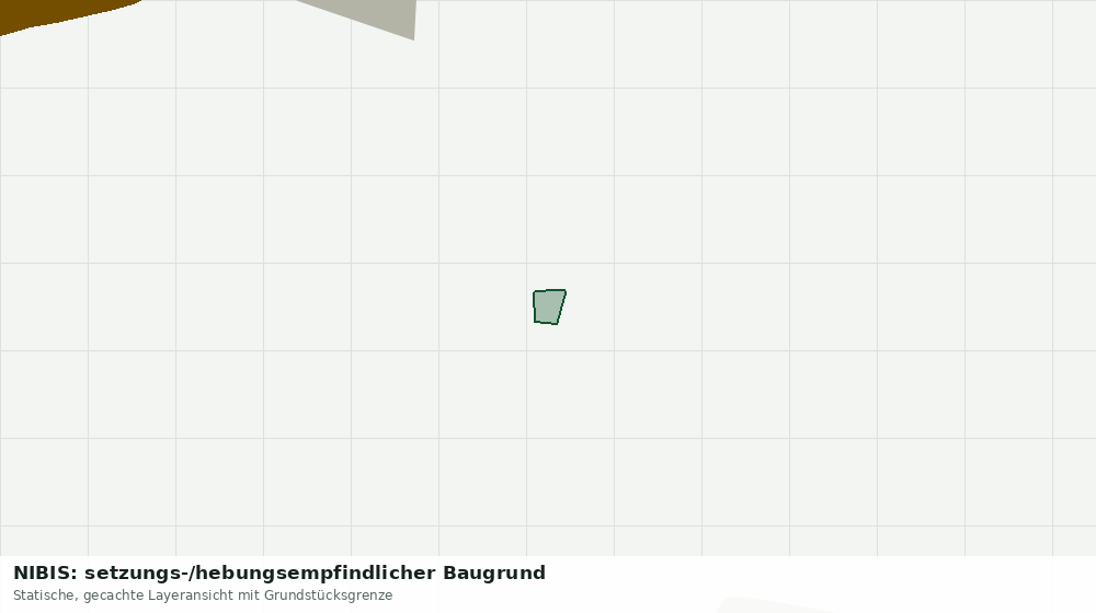 Statische Kartenansicht: NIBIS: setzungs-/hebungsempfindlicher Baugrund