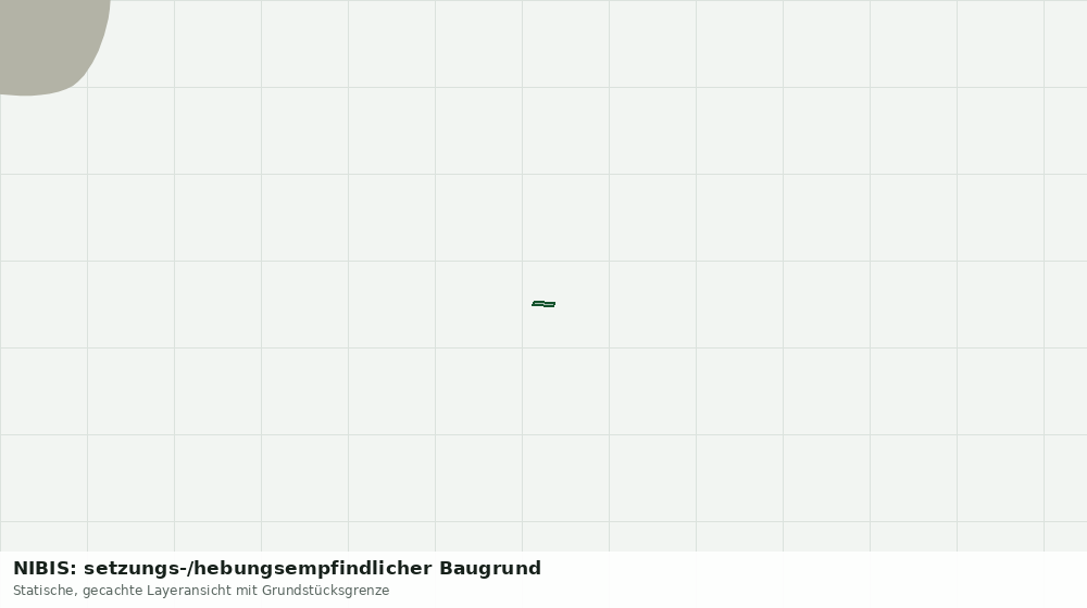 Statische Kartenansicht: NIBIS: setzungs-/hebungsempfindlicher Baugrund