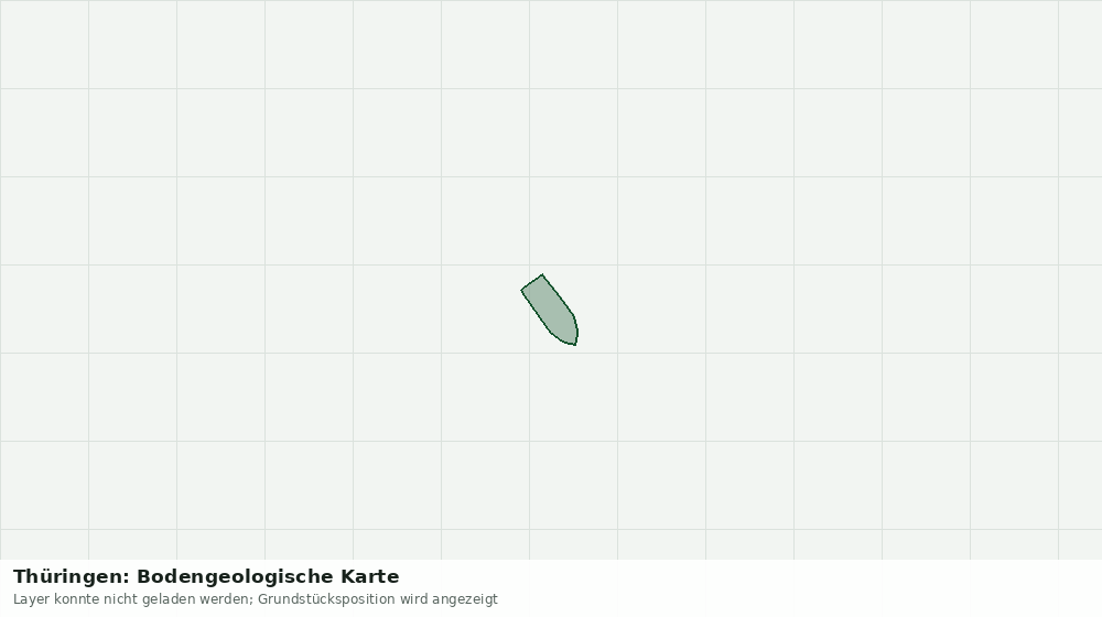 Statische Kartenansicht: Thüringen: Bodengeologische Karte