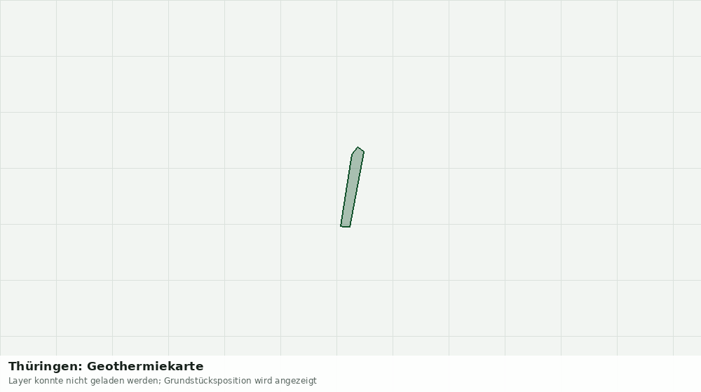 Statische Kartenansicht: Thüringen: Geothermiekarte