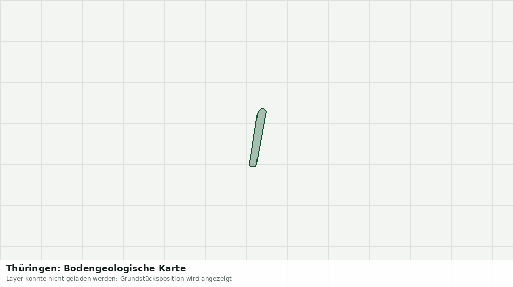 Statische Kartenansicht: Thüringen: Bodengeologische Karte