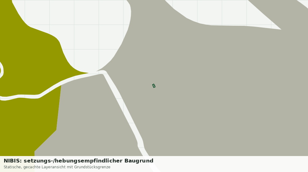 Statische Kartenansicht: NIBIS: setzungs-/hebungsempfindlicher Baugrund