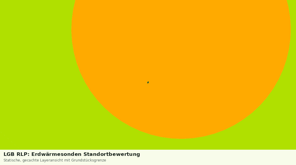Statische Kartenansicht: LGB RLP: Erdwärmesonden Standortbewertung