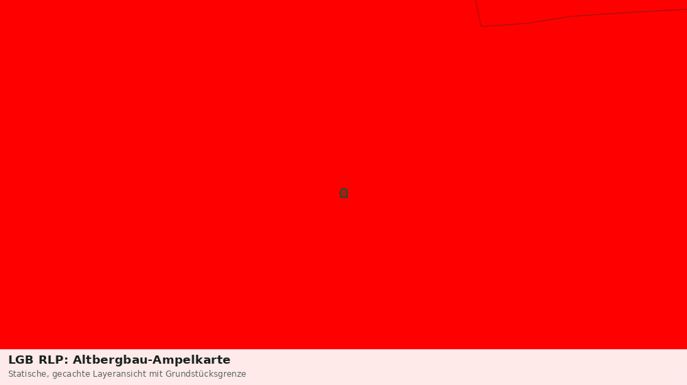 Statische Kartenansicht: LGB RLP: Altbergbau-Ampelkarte