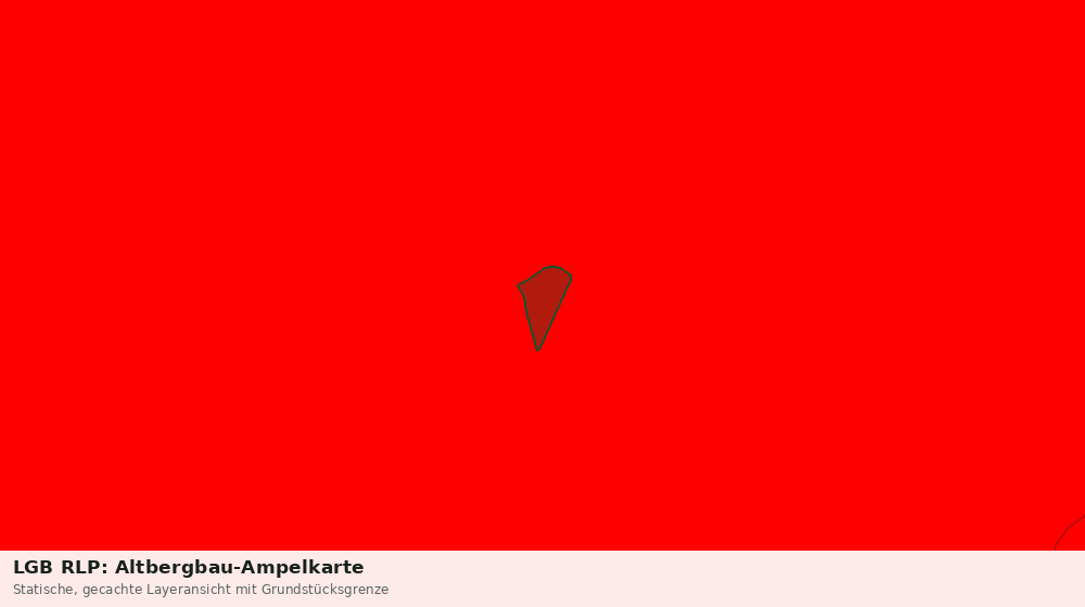 Statische Kartenansicht: LGB RLP: Altbergbau-Ampelkarte