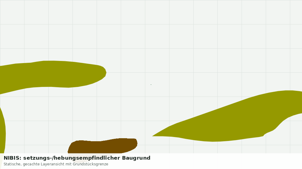 Statische Kartenansicht: NIBIS: setzungs-/hebungsempfindlicher Baugrund