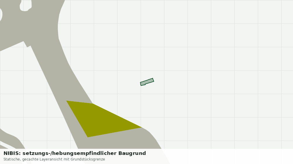 Statische Kartenansicht: NIBIS: setzungs-/hebungsempfindlicher Baugrund