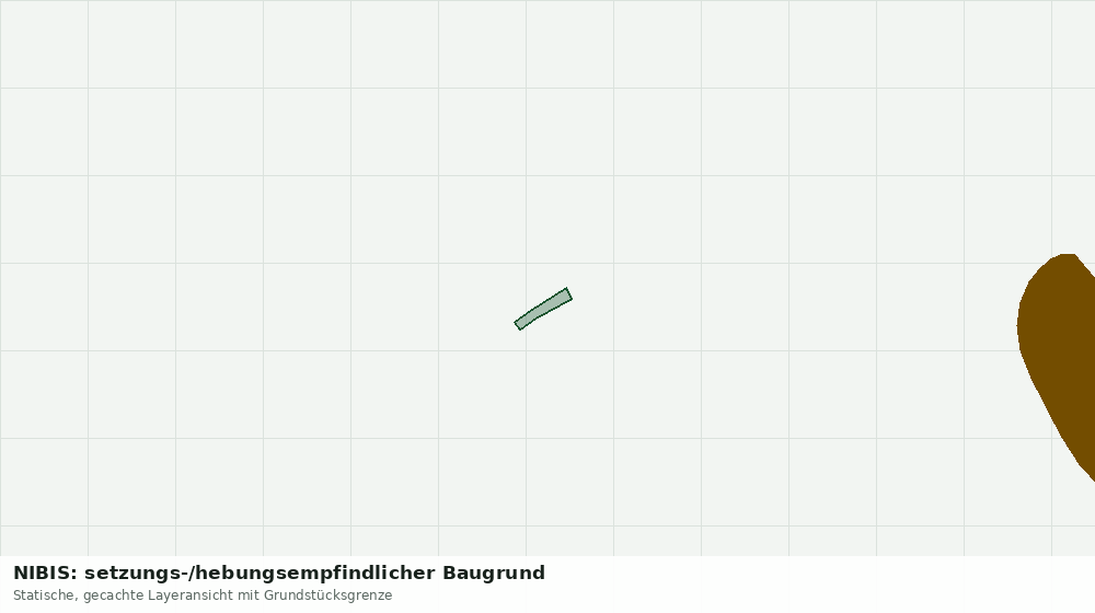 Statische Kartenansicht: NIBIS: setzungs-/hebungsempfindlicher Baugrund