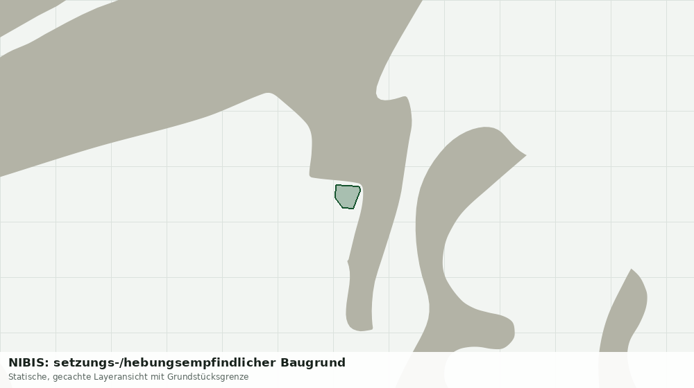 Statische Kartenansicht: NIBIS: setzungs-/hebungsempfindlicher Baugrund